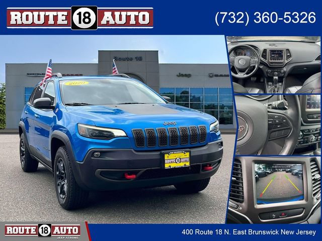 Used 2020 Jeep Cherokee Trailhawk w/ Cold Weather Group AWD/4WD image 1