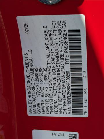 Used 2025 Honda Civic Sport image 23