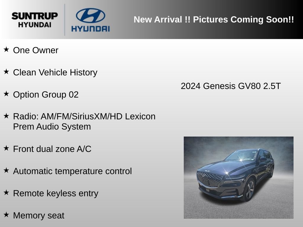 Used 2024 Genesis GV80 2.5T w/ Advanced Package AWD/4WD image 6