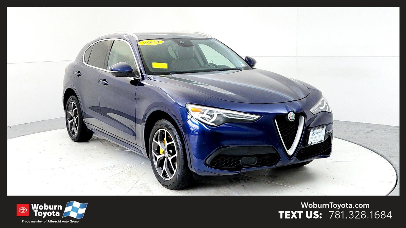 Used 2020 Alfa Romeo Stelvio Ti w/ Active Blind Spot Package AWD/4WD image 1