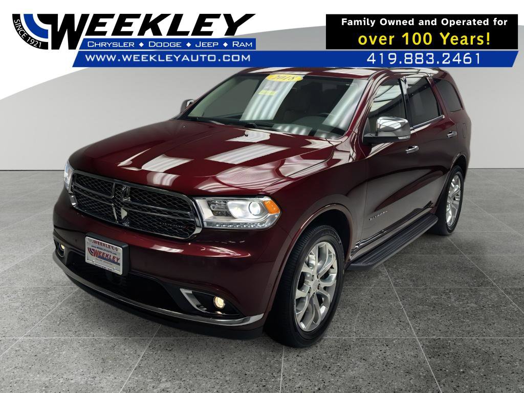 Used 2018 Dodge Durango Citadel w/ Technology Group AWD/4WD image 1
