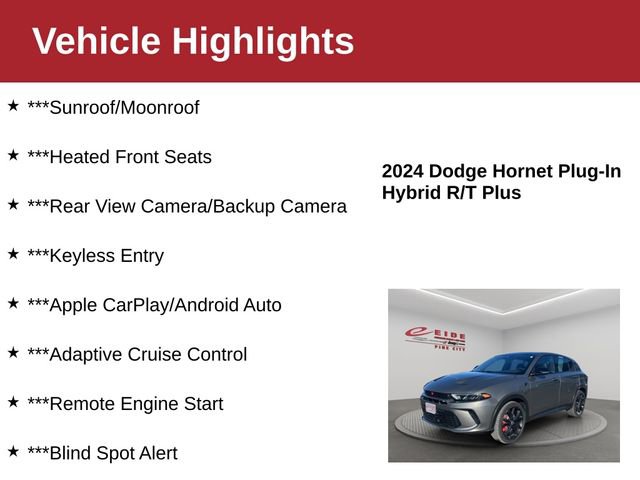 Used 2024 Dodge Hornet R/T Plus image 3