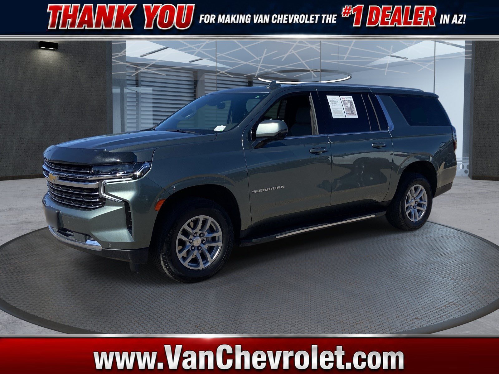 Certified 2023 Chevrolet Suburban LT w/ Luxury Package AWD/4WD image 1