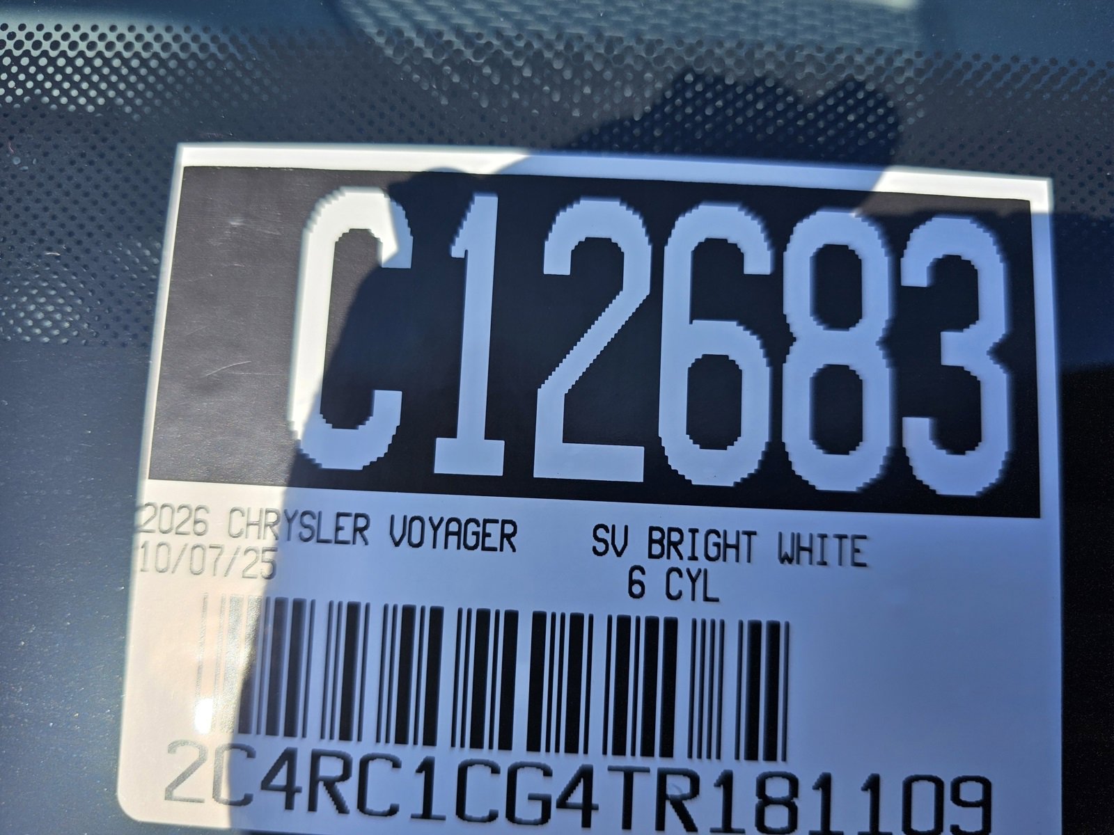 New 2026 Chrysler Voyager LX image 11