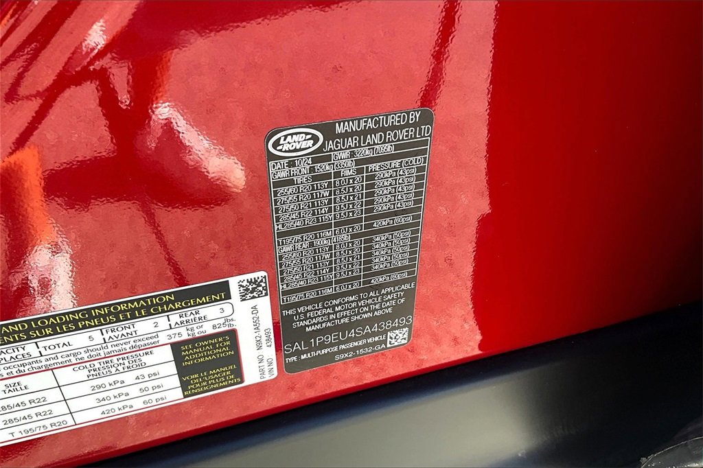 Certified 2025 Land Rover Range Rover Sport SE image 33