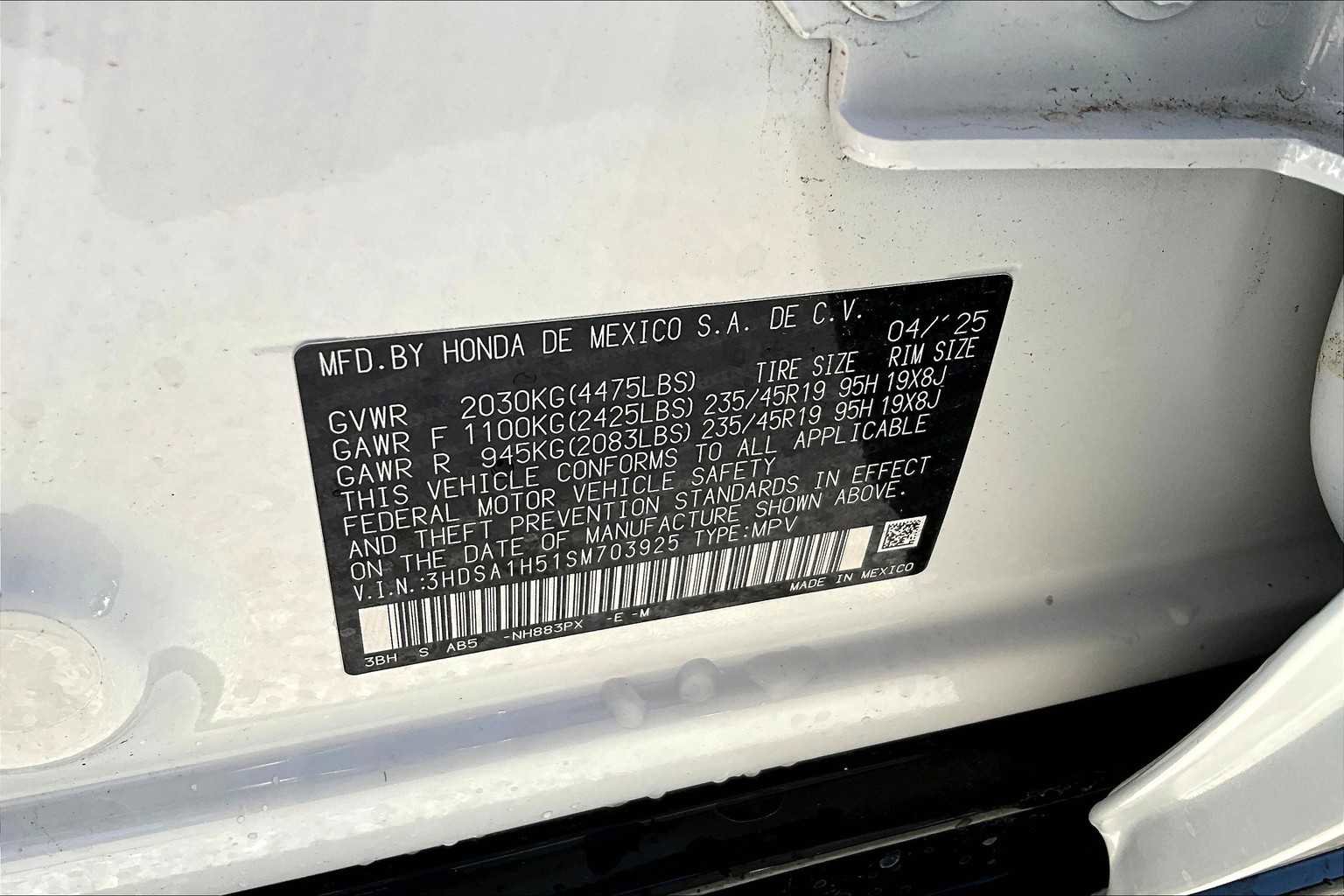 Certified 2025 Acura ADX A-Spec image 21