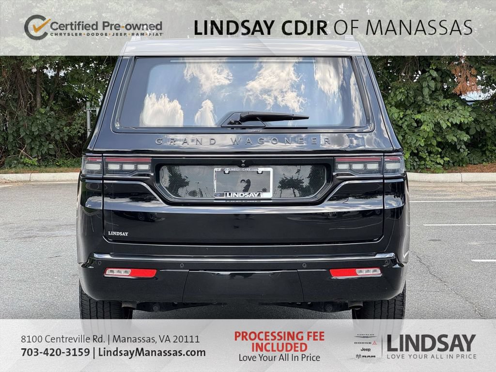 Certified 2024 Jeep Grand Wagoneer Series II Obsidian w/ Quick Order Packagew 28T AWD/4WD image 8