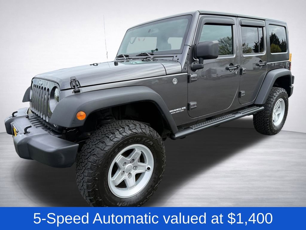 Used 2017 Jeep Wrangler Unlimited Sport w/ Quick Order Package 24S image 3