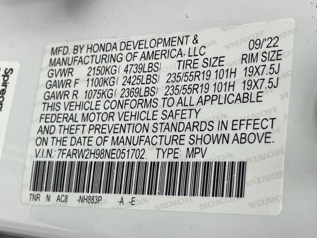 Certified 2022 Honda CR-V Touring image 32