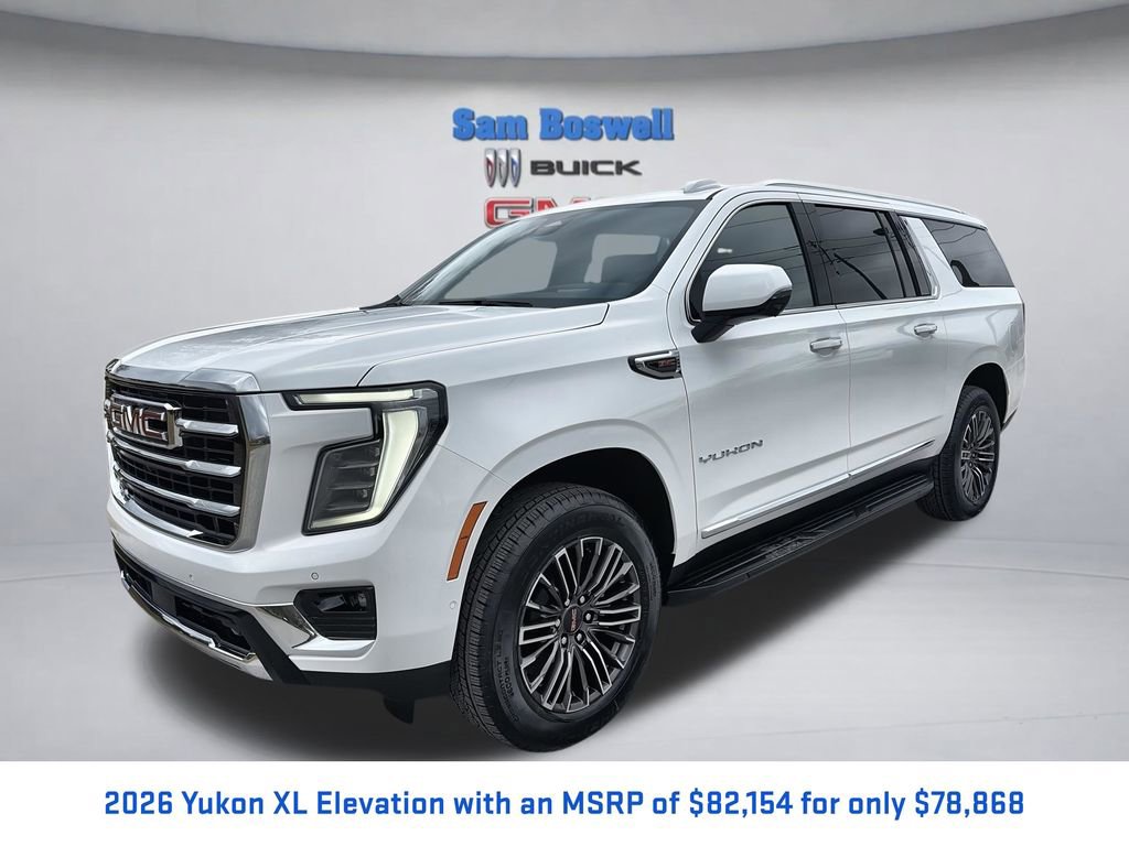 New 2026 GMC Yukon XL Elevation w/ Elevation Premium Package RWD image 1