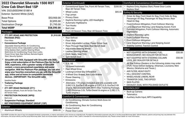 Used 2022 Chevrolet Silverado 1500 RST AWD/4WD image 30