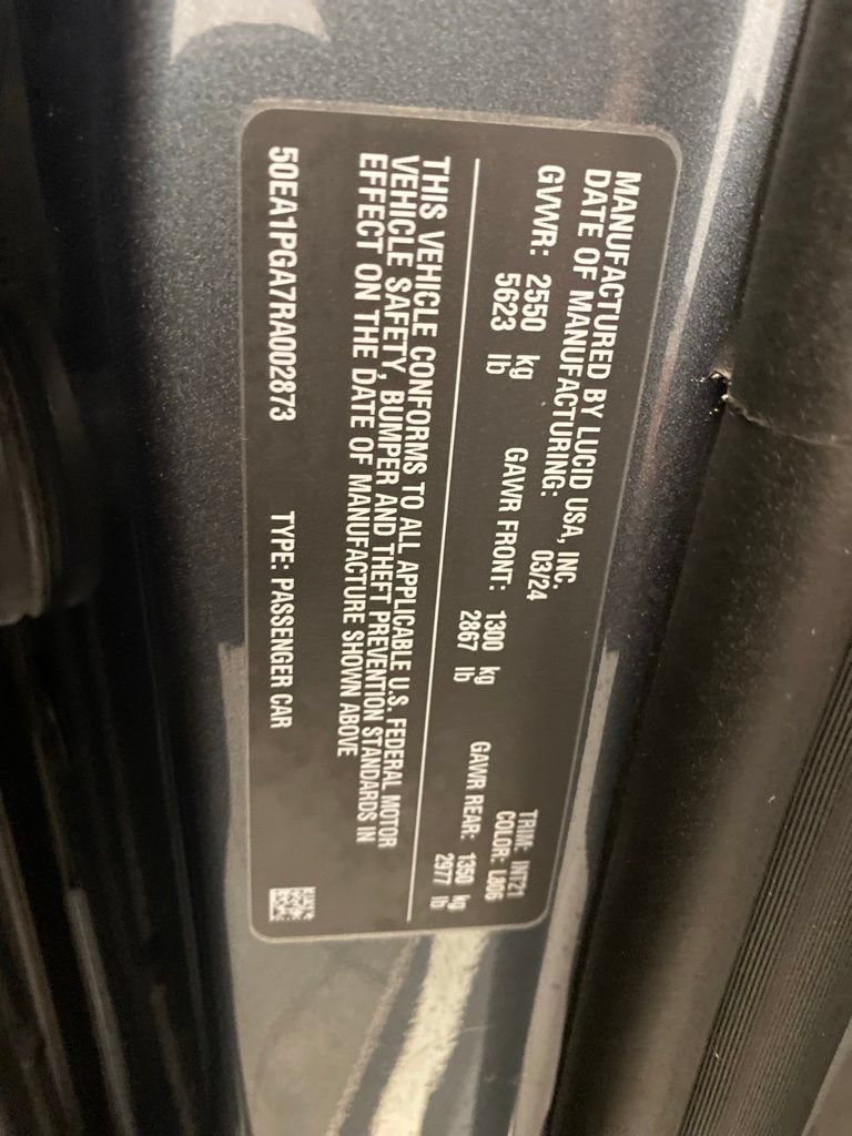 Used 2024 Lucid Air Pure RWD image 21