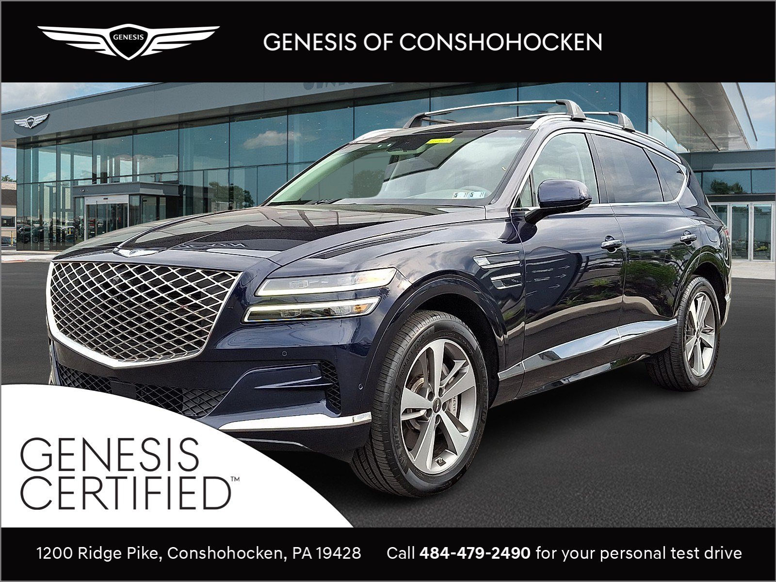 Certified 2024 Genesis GV80 3.5T Advanced w/ Advanced Package