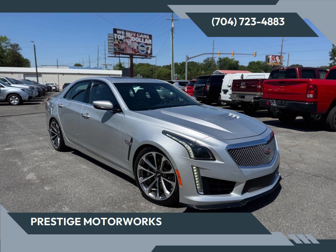 Used 2016 Cadillac CTS V w/ Luxury Package RWD image 1