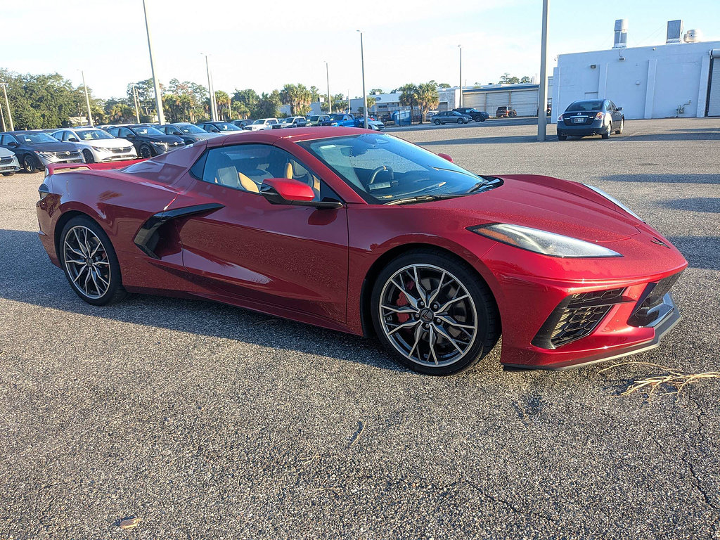 Used 2024 Chevrolet Corvette Stingray Preferred Conv w/ Z51 Performance Package RWD image 2