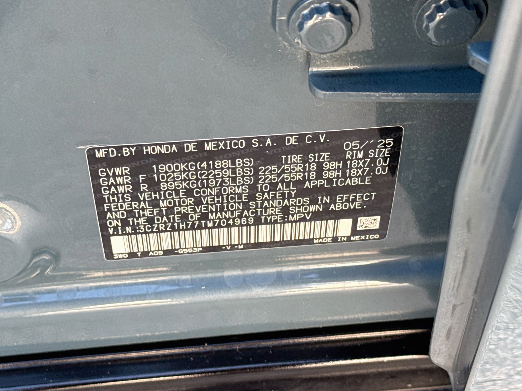Used 2026 Honda HR-V EX-L image 34
