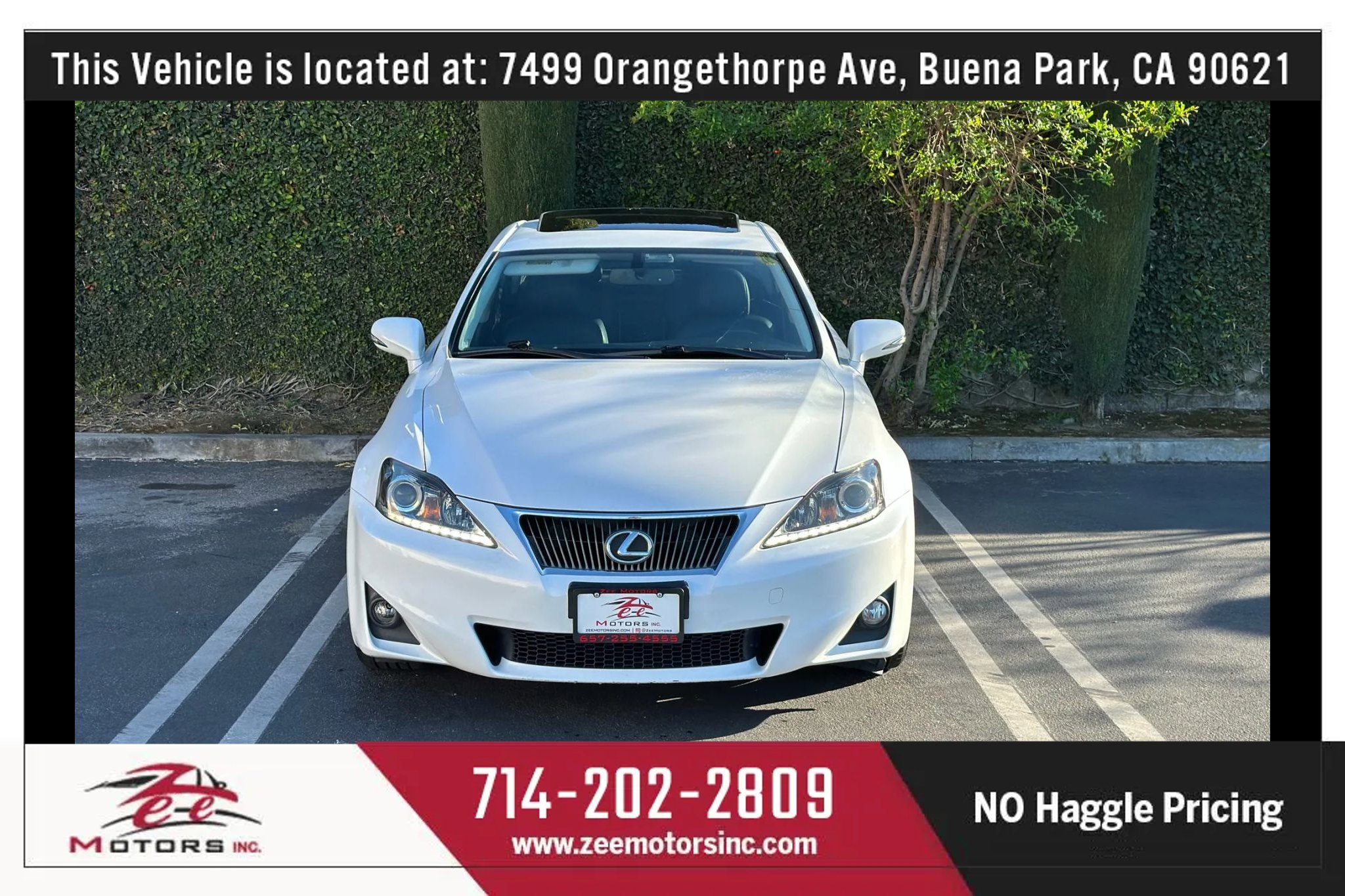 Used 2012 Lexus IS 250 IS 250 Sedan 4D w/ Premium Pkg Value Edition image 3