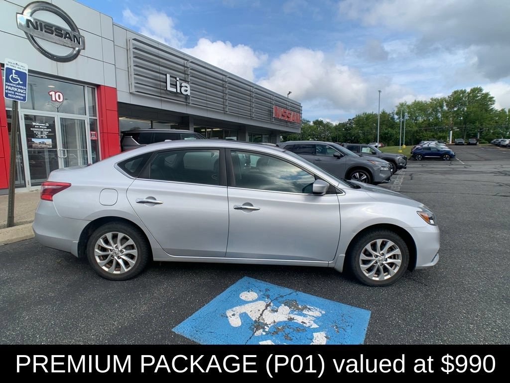Used 2018 Nissan Sentra SV w/ Premium Package (P01) FWD image 2