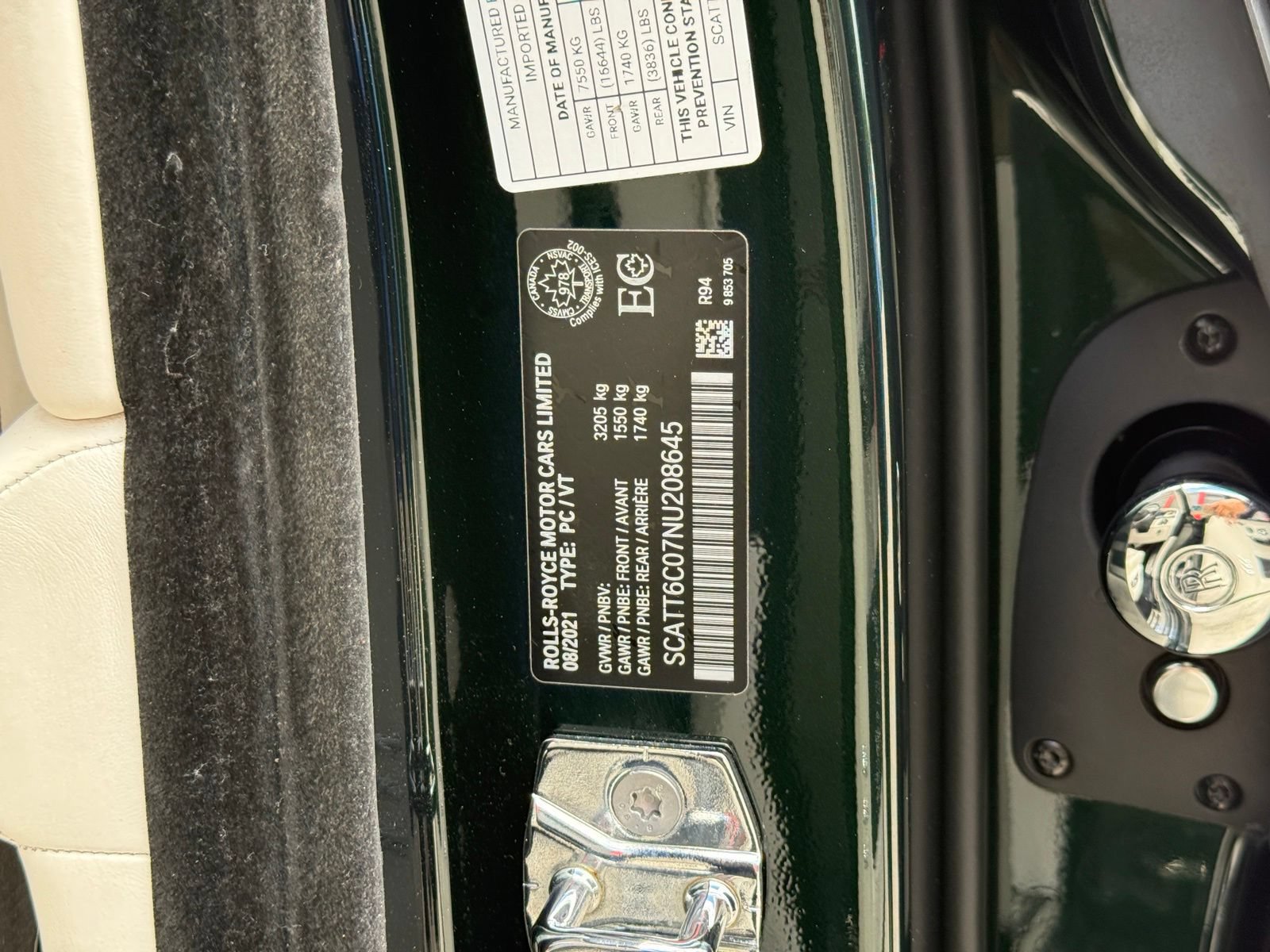 Used 2022 Rolls-Royce Phantom Sedan RWD image 61