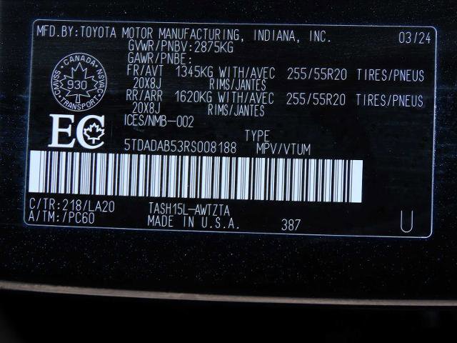 Used 2024 Toyota Grand Highlander Hybrid MAX Platinum image 37