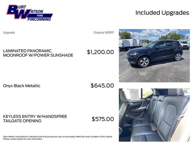 Used 2019 Volvo XC40 T5 Momentum AWD/4WD video 3