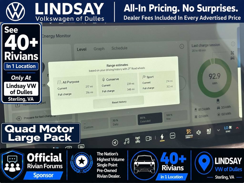 Used 2022 Rivian R1T Adventure AWD/4WD image 27