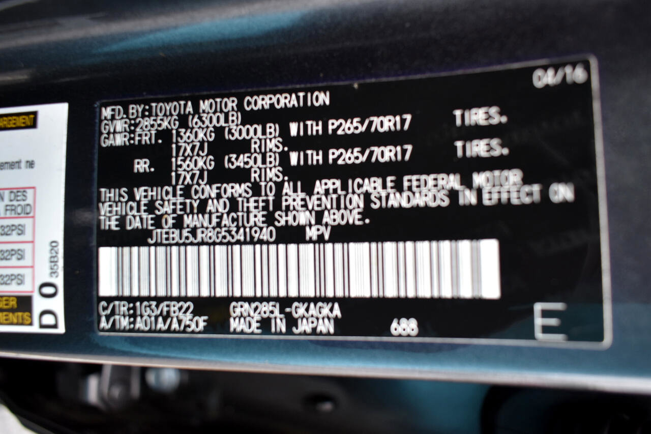 Used 2016 Toyota 4Runner SR5 image 48