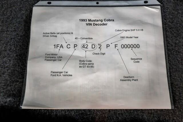 Used 1993 Ford Mustang Cobra image 52