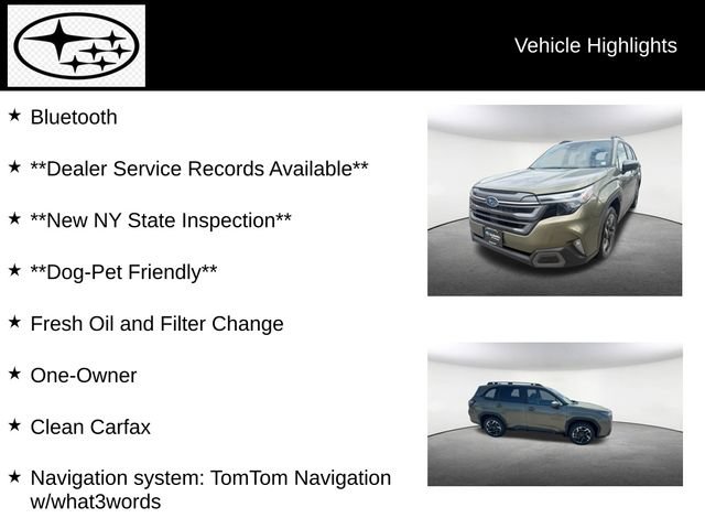 Used 2025 Subaru Forester Limited w/ Protection Package (1PH) AWD/4WD image 12