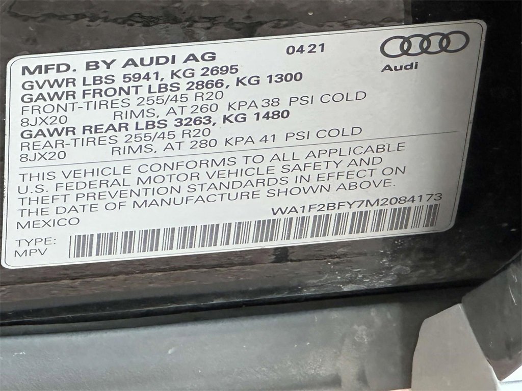 Used 2021 Audi Q5 e Prestige image 33