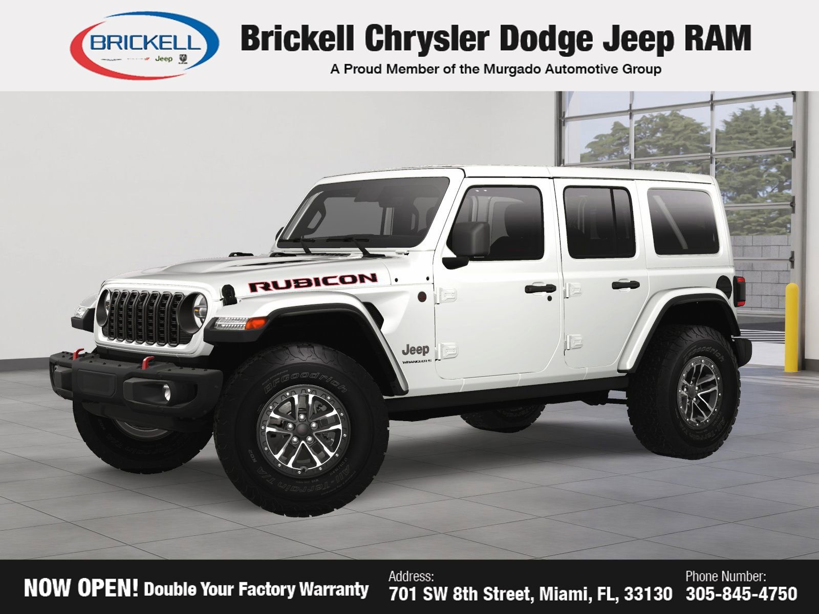 New 2025 Jeep Wrangler Unlimited Rubicon
