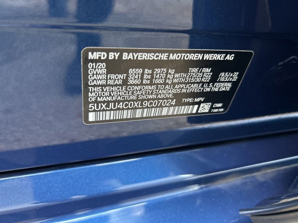 Used 2020 BMW X5 M50i image 52