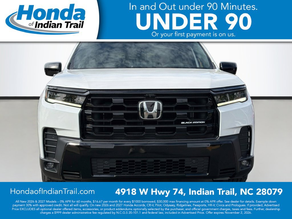 New 2026 Honda Pilot Black Edition image 3