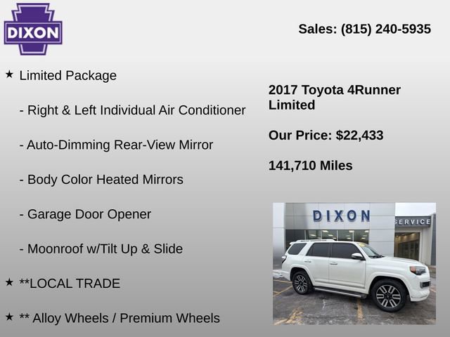 Used 2017 Toyota 4Runner Limited image 4