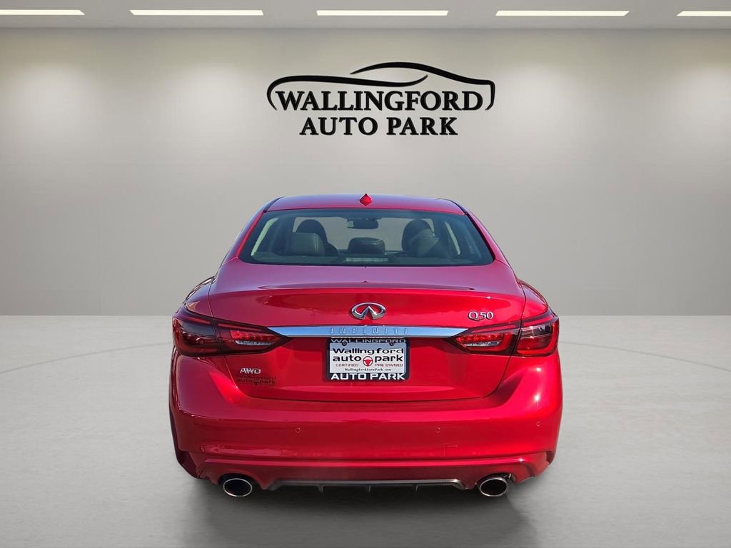 Used 2021 INFINITI Q50 Luxe w/ Seat & Sound Package image 5
