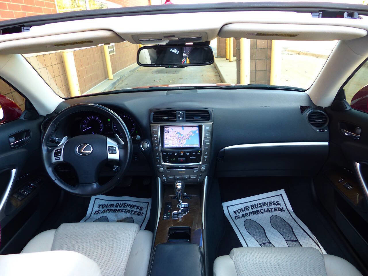Used 2011 Lexus IS 250C w/ Luxury Pkg RWD image 42