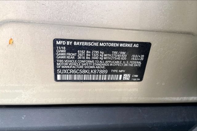 Used 2019 BMW X5 xDrive40i w/ Premium Package 2 AWD/4WD image 4