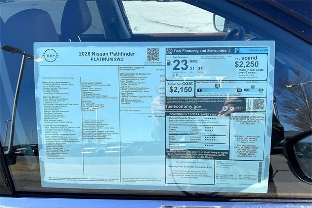 New 2026 Nissan Pathfinder Platinum image 13