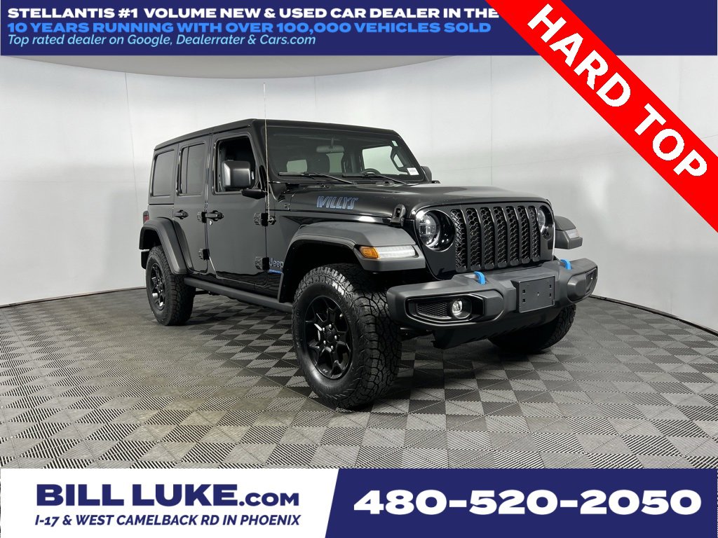 Certified 2023 Jeep Wrangler Unlimited w/ Convenience Group