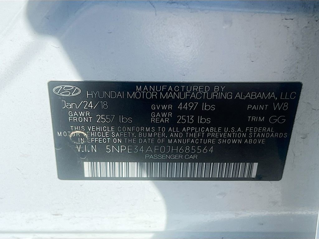 Used 2018 Hyundai Sonata SEL w/ Winter Weather Package image 32