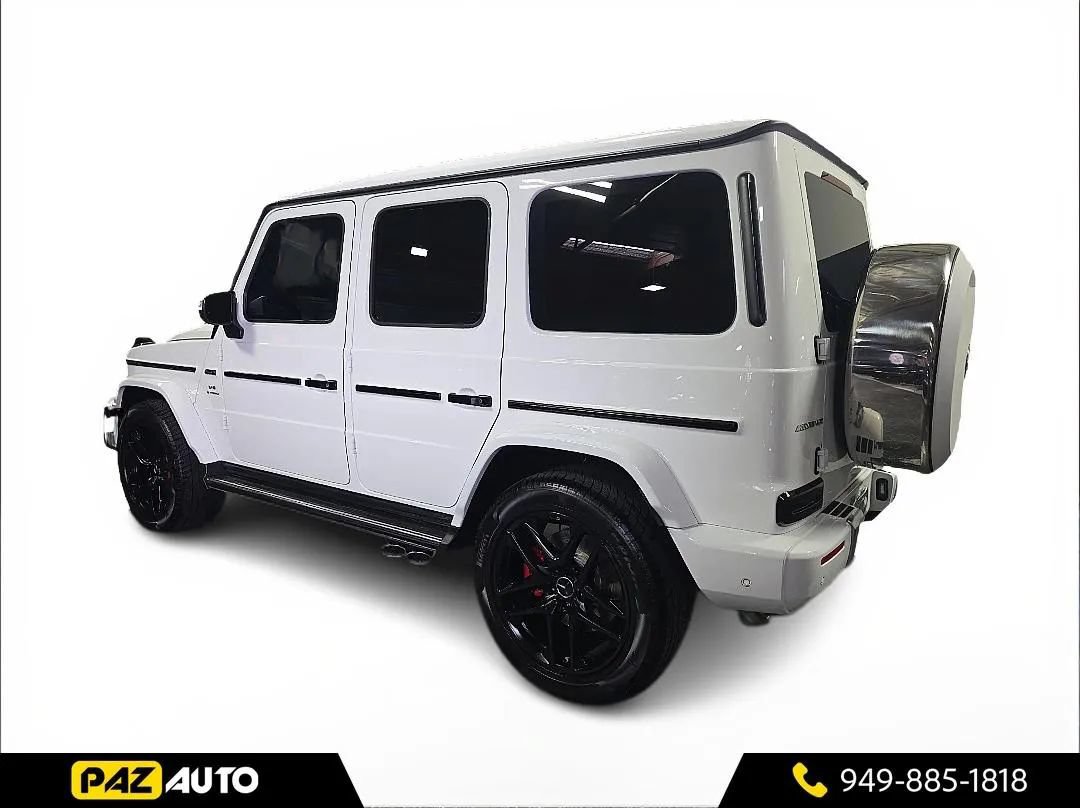 Used 2021 Mercedes-Benz G 63 AMG 4MATIC w/ G Manufaktur Interior Package image 3
