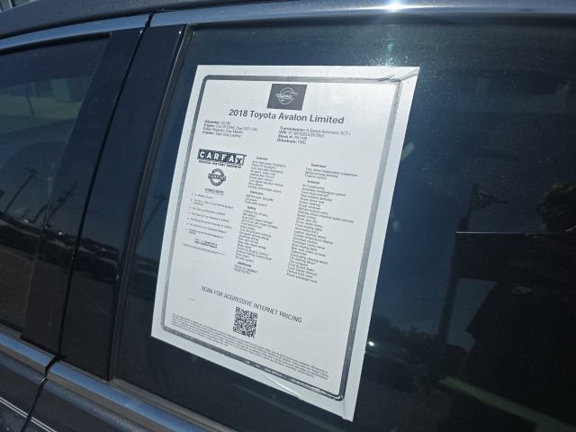 Used 2018 Toyota Avalon Limited FWD image 47