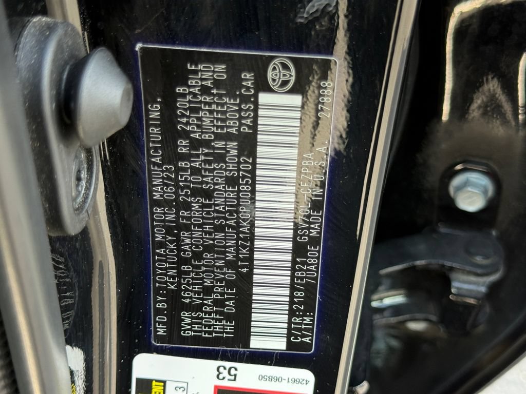 Used 2023 Toyota Camry TRD w/ Protection Package (Q2) (TMS) FWD image 27