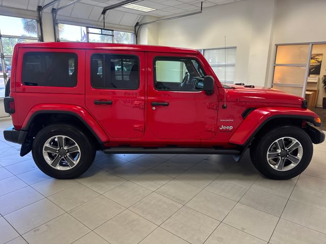 Used 2021 Jeep Wrangler Unlimited Sahara AWD/4WD image 9