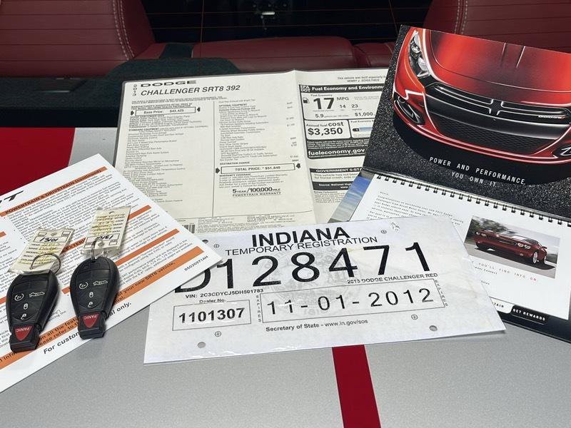 Used 2013 Dodge Challenger SRT8 w/ Harman Kardon Audio Group RWD image 45