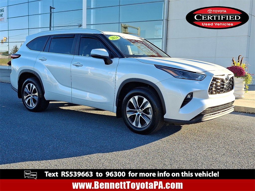 Certified 2024 Toyota Highlander XLE