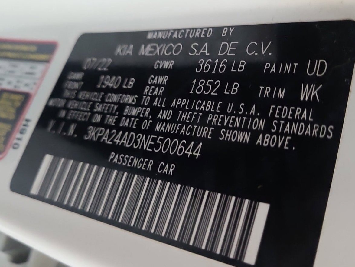 Used 2022 Kia Rio S image 15