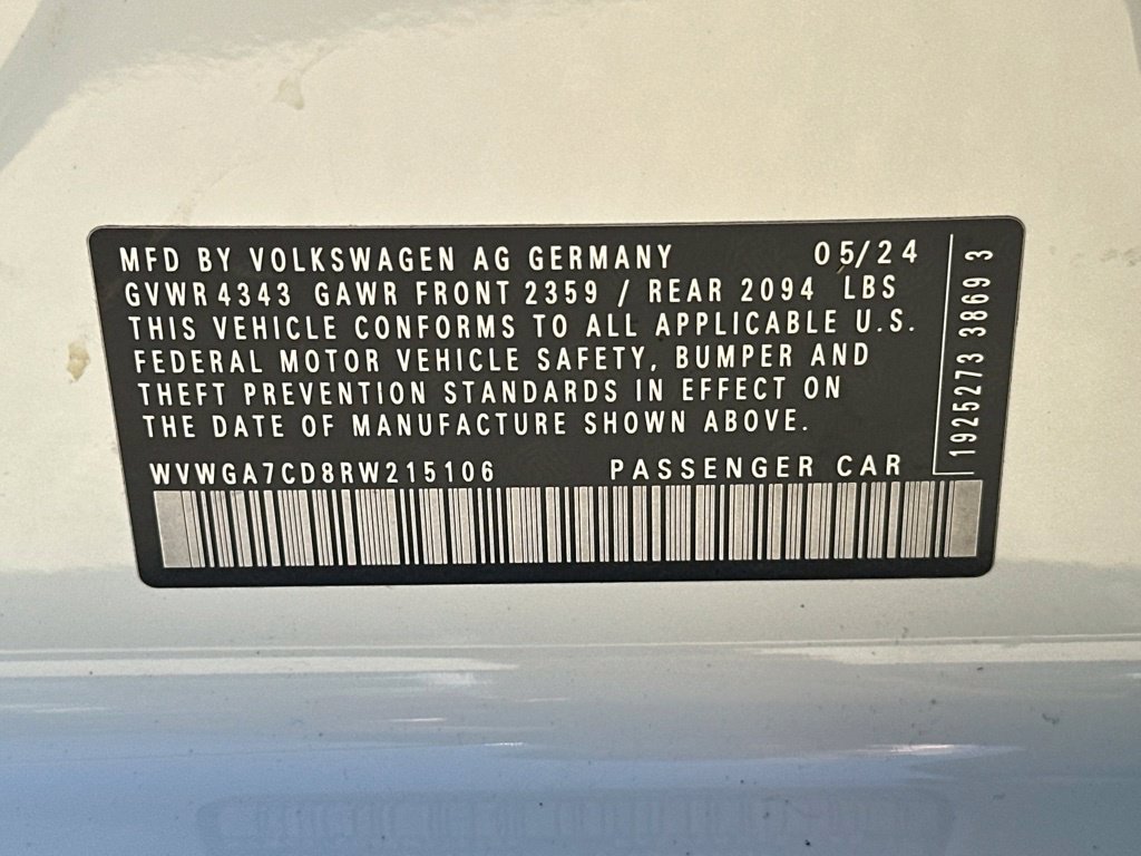 Used 2024 Volkswagen GTI S FWD image 35