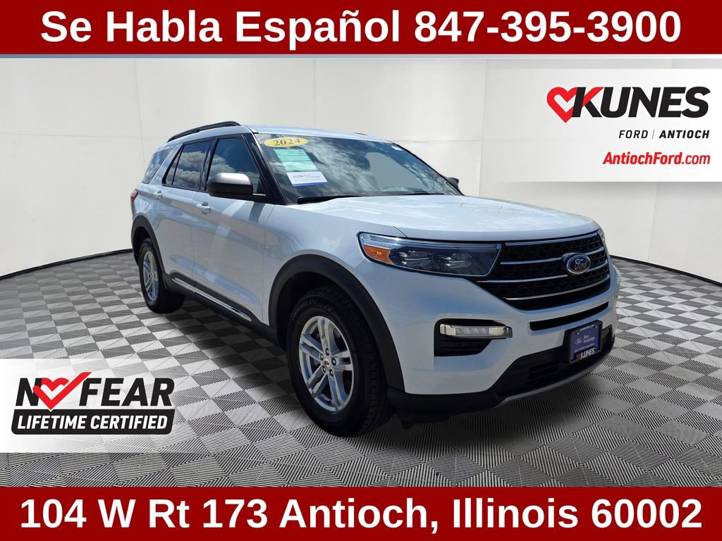 Certified 2024 Ford Explorer XLT w/ Equipment Group 202A
