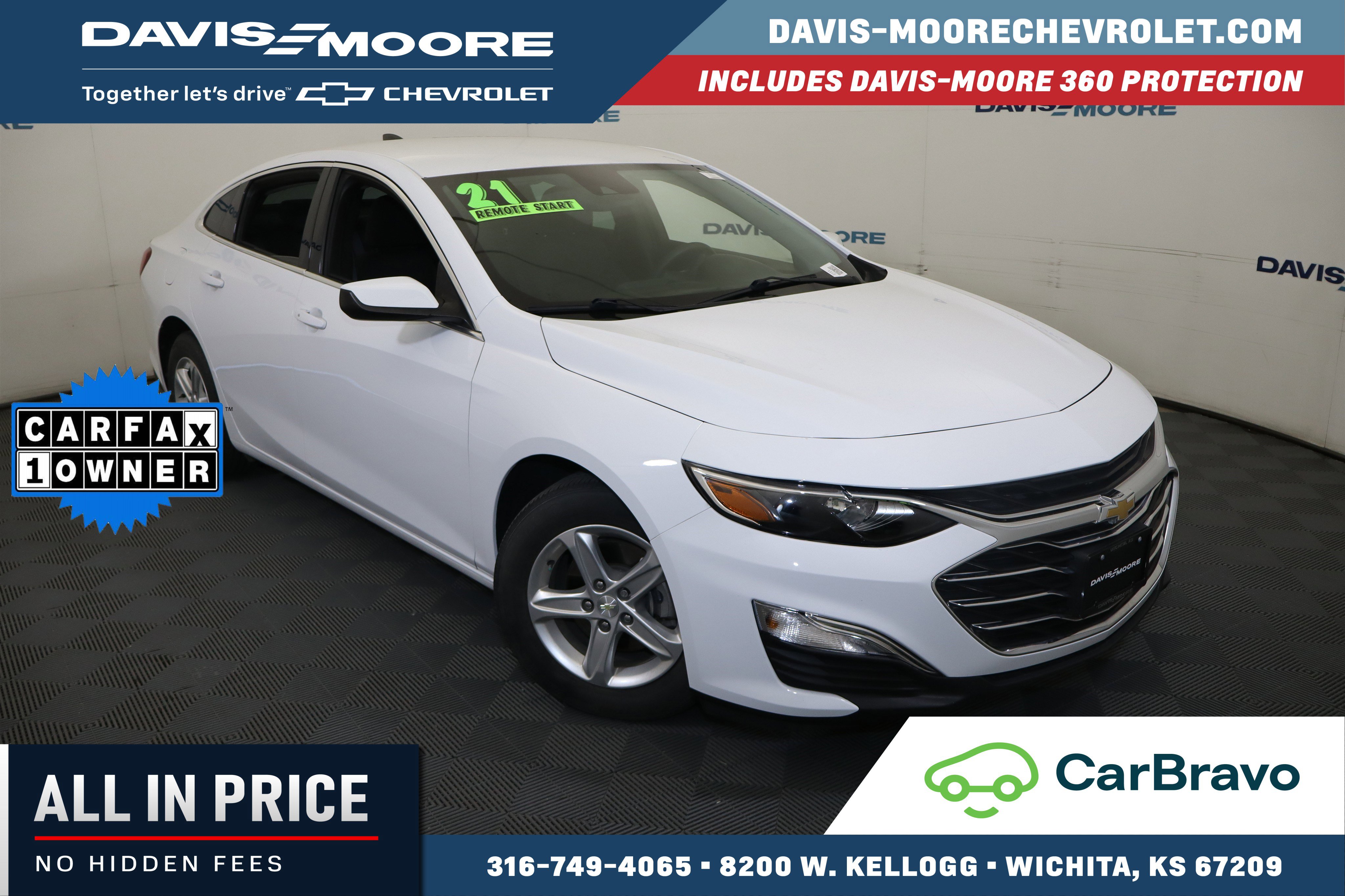 Certified 2021 Chevrolet Malibu LS